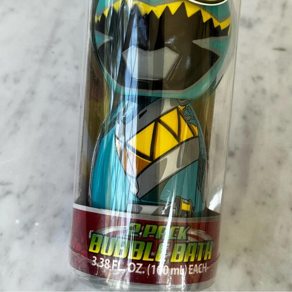 Power Rangers Bubble Bath Bottle - 2 pack-